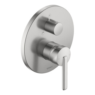 Duravit Fertigmontageset Balcoon UP-Wannen-Einhebelmischer, Edelstahl gebürstet
