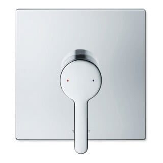 Duravit Fertigmontageset C.1 UP-Brause-Einhebelmischer, eckig, chrom