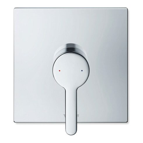 Duravit Fertigmontageset C.1 UP-Brause-Einhebelmischer, eckig, chrom