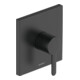 Duravit Fertigmontageset C.1 UP-Brause-Einhebelmischer, eckig, schwarz matt-1