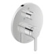 Duravit Fertigmontageset C.1 UP-Brause-Einhebelmischer, m Umstellvent., rd, chrom-1