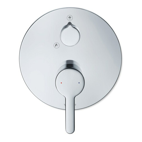 Duravit Fertigmontageset C.1 UP-Brause-Einhebelmischer, m Umstellvent., rd, chrom