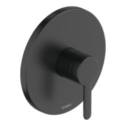 Duravit Fertigmontageset C.1 UP-Brause-Einhebelmischer, rund, schwarz matt