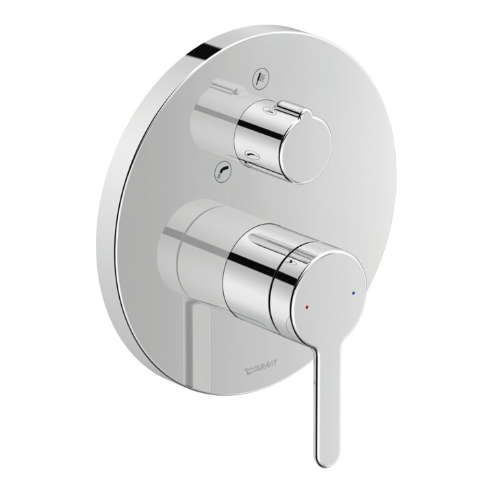 Duravit Fertigmontageset C.1 UP-WA.-EHM, r, m Umst-V u Kom, chr