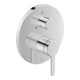 Duravit Fertigmontageset C.1 UP-Wannen-Einhebelmischer, rd, m Umstellvent., chrom-1