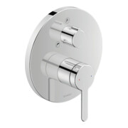 Duravit Fertigmontageset C.1 UP-Wannen-Einhebelmischer, rd, m Umstellvent., chrom