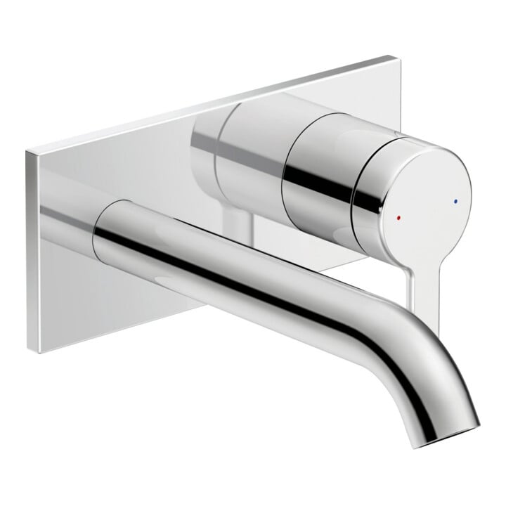 Duravit Fertigmontageset C.1 UP-Waschtisch-Einhebelmischer, Ausladung 174mm, chrom