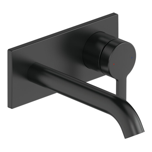 Duravit Fertigmontageset C.1 UP-Waschtisch-Einhebelmischer, Ausladung 174mm, schwarz matt