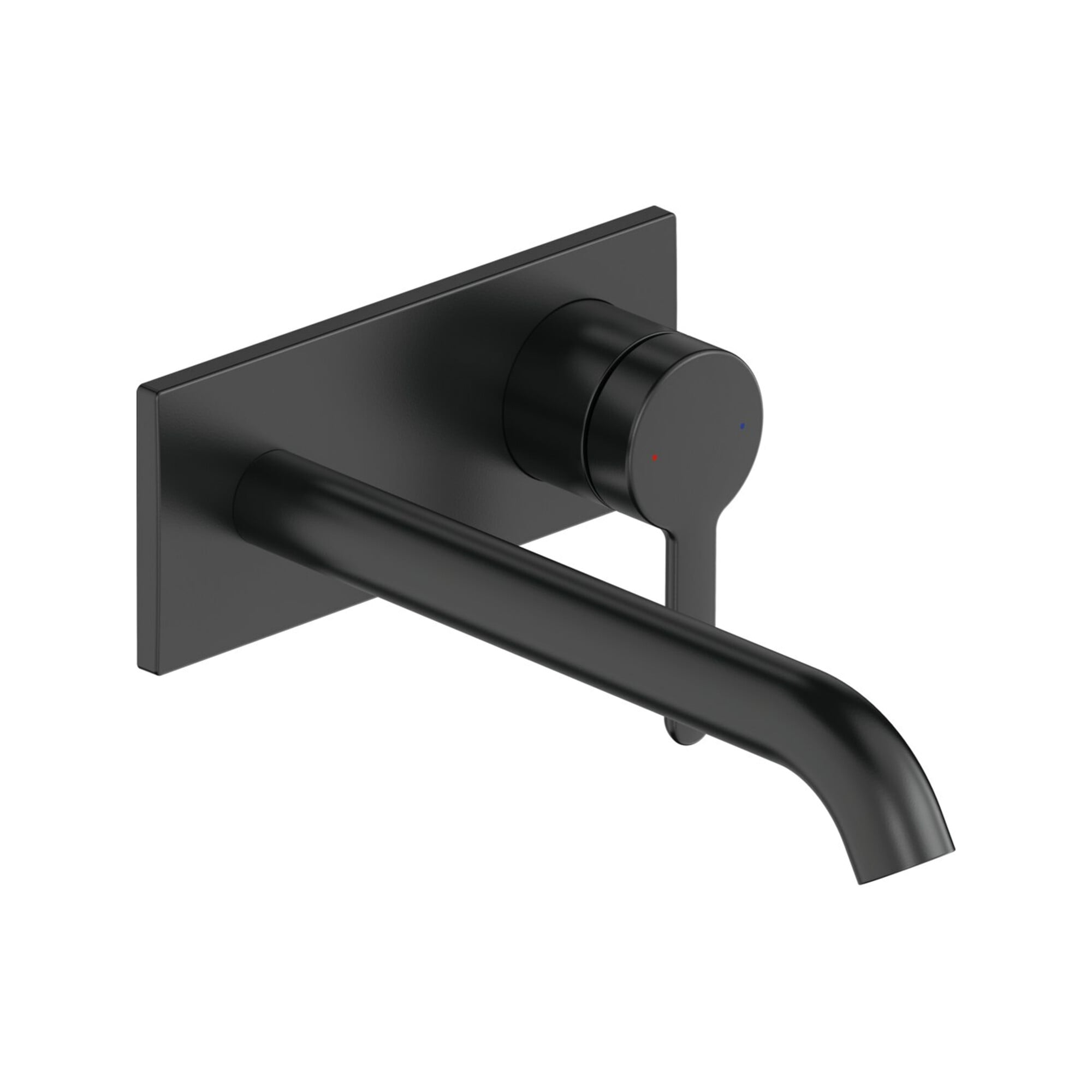 Duravit Fertigmontageset C.1 UP-Waschtisch-Einhebelmischer, Ausladung 225mm, schwarz matt