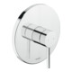 Duravit Fertigmontageset Circle UP-Br.-EHM, Ro rd, m St, Funkt-Einh, chr-1