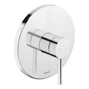 Duravit Fertigmontageset Circle UP-Br.-EHM, Ro rd, m St, Funkt-Einh, chr