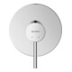 Duravit Fertigmontageset Circle UP-Brause-Einhebelmischer, Rosette rund, chrom-1
