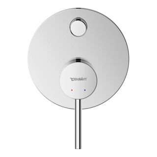 Duravit Fertigmontageset Circle UP-WA.-EHM, Umst m aut. Rückstellg., chr