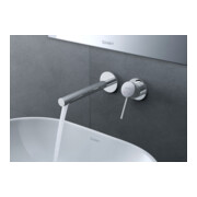 Duravit Fertigmontageset Circle UP-Waschtisch-Einhebelmischer, Ausladung 200mm, chrom-4