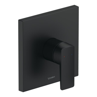 Duravit Fertigmontageset Manhattan UP-Brause-Einhebelmischer, schwarz matt