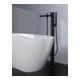 Duravit Fertigmontageset Manhattan UP-Wannen-Einhebelmischer, bodensteh., schwarz matt-2