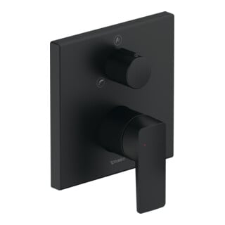Duravit Fertigmontageset Manhattan UP-Wannen-Einhebelmischer, Umstellvent., sw matt