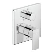 Duravit Fertigmontageset Manhattan UP-Wannen-Einhebelmischer, Umstellventil, chrom