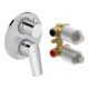 Duravit Fertigmontageset No. 1 UP-Einhebel-Wannenmischer Set, 2 Verb, c-1