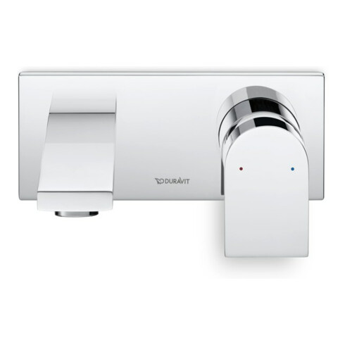 Duravit Fertigmontageset Tulum UP-Waschtisch-Einhebelmischer, Ausladung 171mm, chrom