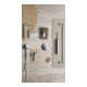 Duravit Fertigmontageset UP-Thermostat, Rosette rund, chrom
