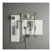 Duravit Fertigmontageset UP-THM, Ros. rund, Edelstahl gebürstet-4