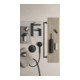 Duravit Fertigmontageset UP-THM, Rosette rund, schwarz matt-4