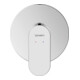 Duravit Fertigmontageset Wave UP-Brause-Einhebelmischer, chrom-1