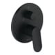 Duravit Fertigmontageset Wave UP-Brause-Einhebelmischer, Umstellvent., sw matt-1