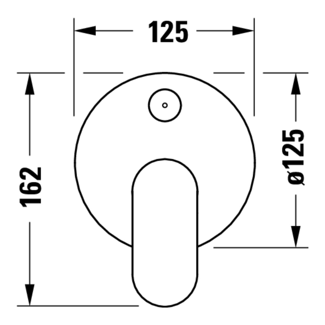 Duravit Fertigmontageset Wave UP-WA.-EHM, Umst m aut. Rückst, ES geb.
