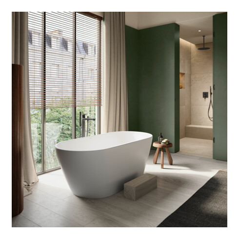 Duravit Fertigmontageset Wave UP-Wannen-Einhebelmischer, bodensteh., schwarz matt