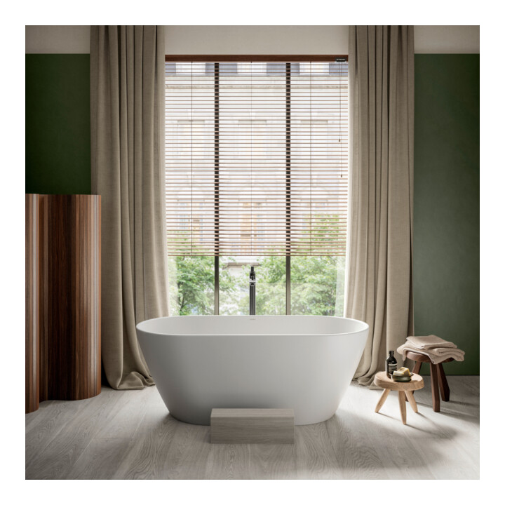 Duravit Fertigmontageset Wave UP-Wannen-Einhebelmischer, bodensteh., schwarz matt