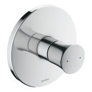 Duravit Fertigmontageset White Tulip UP-Brausen-Einhebelmischer, chrom