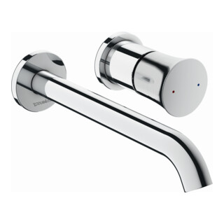 Duravit Fertigmontageset White Tulip UP-Waschtisch-Einhebelmischer, Ausladung 225mm, chrom