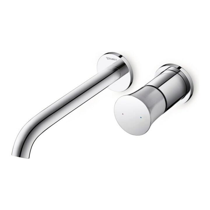 Duravit Fertigmontageset White Tulip UP-Waschtisch-Einhebelmischer, Ausladung 225mm, chrom