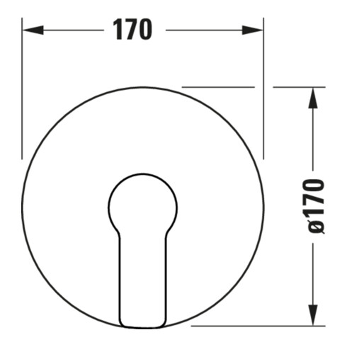 Duravit Fertigset UP-Brause-Einhebelmischer D-Code Keramikmisch., rd, 24,5 l, schwarz matt