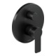 Duravit Fertigset UP-Brause-Einhebelmischer D-Code Keramikmisch., rd, m Umst., schwarz matt-1