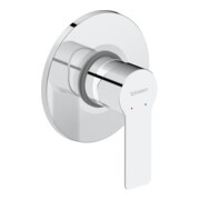 Duravit Fertigset UP-Brause-Einhebelmischer D-Code Keramikmischsystem, rund, 27 l, chrom-2