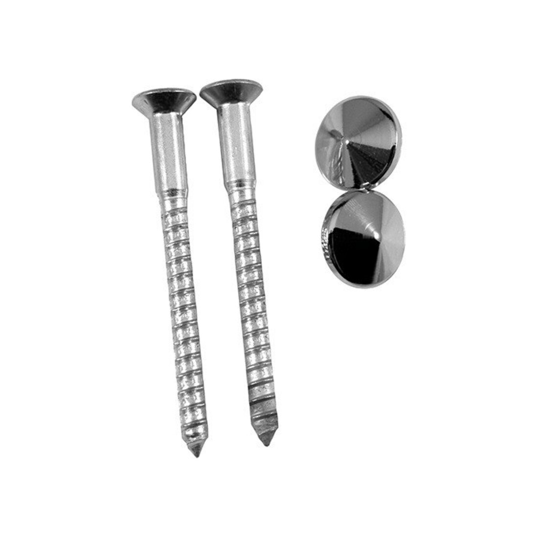 Duravit Fixation 120x70mm, d= 6mm, par paire, chromé