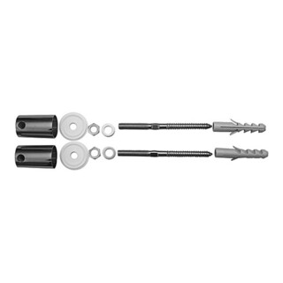 Duravit Fixation 140x80mm, d=10mm, chrome