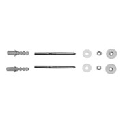 Duravit Fixation 218x91mm, d= 10mm, pour lavabos