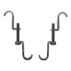 Duravit Fixation rapide pour demi-colonne-1