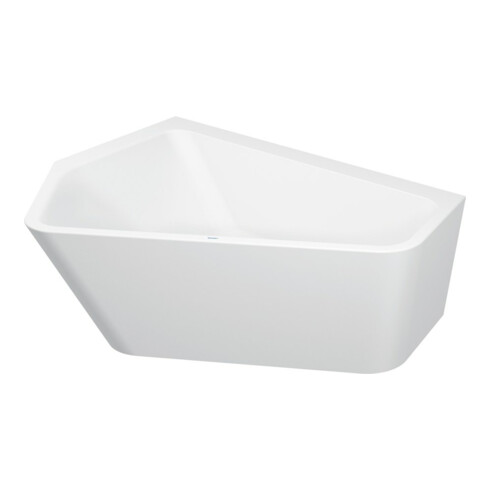 Duravit Fünfeck-Badewanne Paiova 177x130x44cm, Eck li, 2 versch. RS, weiß