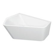 Duravit Fünfeck-Badewanne Paiova 177x130x44cm, Eck li, 2 versch. RS, weiß