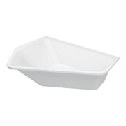 Duravit Fünfeck-Badewanne Paiova 190x140cm, we, Eck li, Einbauvers., 2 RS