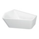 Duravit Fünfeck-Badewanne Paiova 190x140x44cm, Eck li, 2 versch. RS, weiß-1