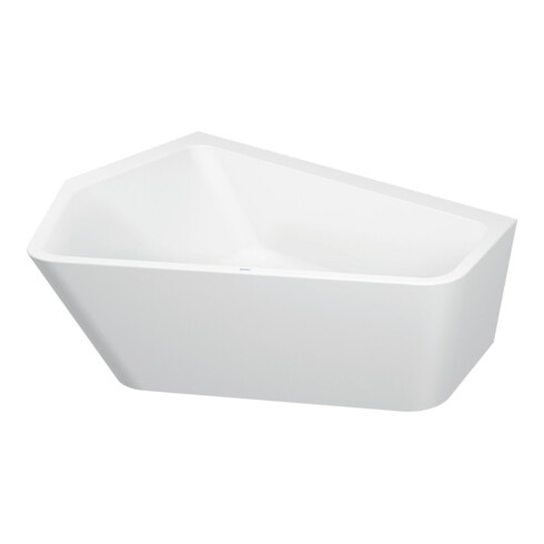 Duravit Fünfeck-Badewanne Paiova 190x140x44cm, Eck li, 2 versch. RS, weiß