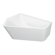 Duravit Fünfeck-Badewanne Paiova 190x140x44cm, Eck li, 2 versch. RS, weiß