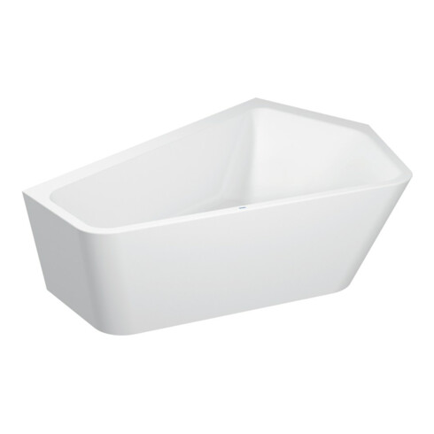 Duravit Fünfeck-Badewanne Paiova 190x140x44cm, Eck re, 2 versch. RS, weiß