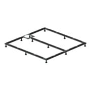 Duravit Fußgestell 120x120cm, höhenverstellbar von 8-10cm
